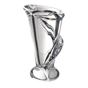 7" Vannes-le-Châtel Crystal Flower Vase Jack-in-the-Pulpit